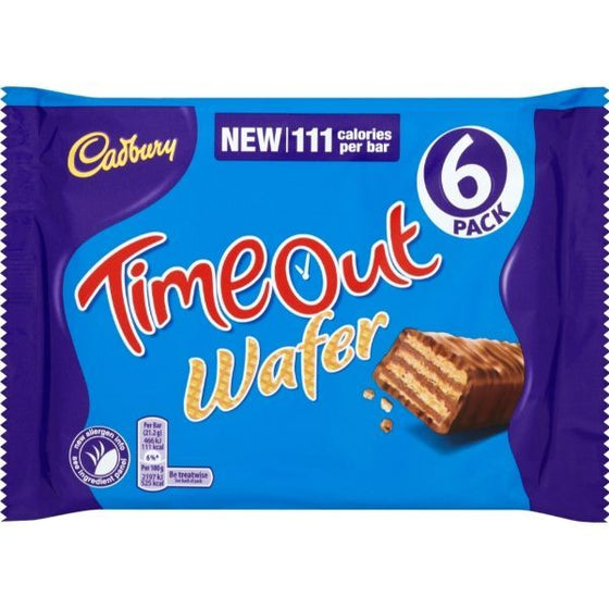 Timeout Wafer 6 Pack-Snacks-MOVE HALAL