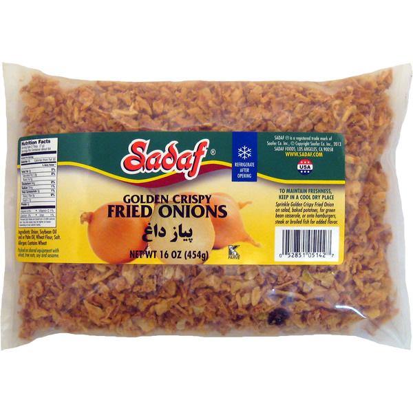 Sadaf Fried Onions Golden Crispy-Grocery-MOVE HALAL