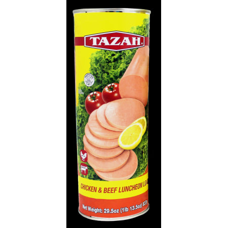 Tazah Chicken & Beef Luncheon Loaf-Grocery-MOVE HALAL