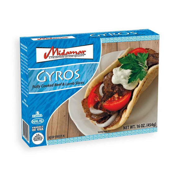 Halal Beef @ Lamb Gyro Slices-Meat-MOVE HALAL