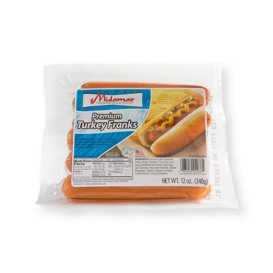 Halal Premium Turkey Franks-TURKEY-MOVE HALAL